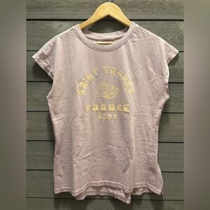 NWT C&C California Saint Tropez Tee in Soft Pink